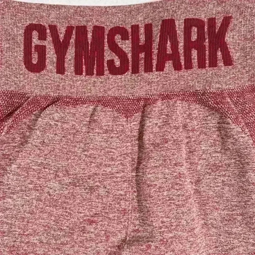 Gymshark Leggings Red Marled Compression XSmall Women’s - Picture 11 of 11